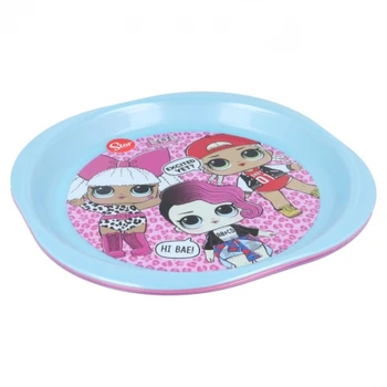

SET of 3 PICNIC plates LOL SURPRISE ROCK ON