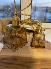 Glass-Pendant-Lights Bedroom Brass Kitchen Living-Room Nordic Restaurant-Bar Modern