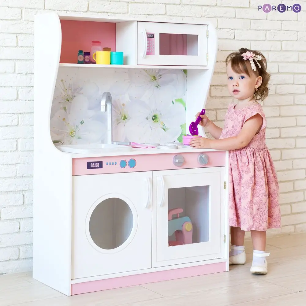Игрушечная кухня "Фиори Бьянка Мини", игрушечная кухня игрушки для девочек, подарки детям, развивалка
