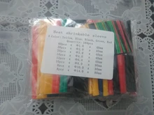 Tubing-Insulated-Wire Connector Cable Heat-Shrinkable Wire-Butt Polyolefin And 164pcs