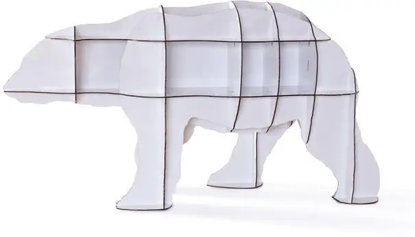 Лазерная резка DXF Медведь