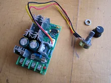 Controlador de velocidad de Motor PWM DC interruptor DC 20A regulador de voltaje de corriente 10-60V PWM Módulo de unidad de alta potencia 60A 12V 12V 24V 36V 48V