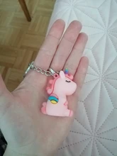 LLavero de PEGASO de unicornio para hombre y mujer, colgante de anillo con personalidad creativa, bolsa de llavero para parejas, venta al por mayor