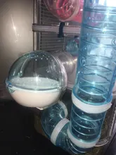 Cage-Box Toilet-Hamster Acrylic-House Sand-Room Bath Mouse-Gerbille Small Pet-Supplies