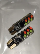 LED Bulb Wedge-Light Remote-Controller Reading T10 W5w Flash/strobe Canbus 2pcs COB 194