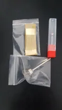 Fresas doradas para uñas, 8 tipos, herramientas portátiles de limpieza para manicura, brocas de alambre de cobre