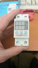 Devices Relay-Control Over-Under-Voltage-Protector Din Rail 220V Adjust And 63A