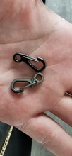 10 unids/lote carabinero Mini Camping EDC supervivencia escalada SF mosquetones de mochila llavero Paracord equipo táctico colgadores para llaves cadena