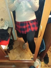 Verano de las mujeres Plaid Mini falda cintura alta Mujer Chic falda de moda de señoras de la Oficina fiesta informal en el Club corta plisada falda