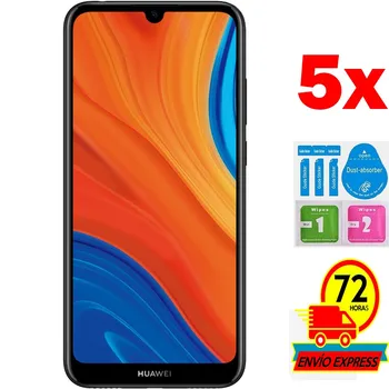 5x スクリーンプロテクター強化ガラスのために huawei 社 Y6s 2019 generico 画面全体が「情報キット