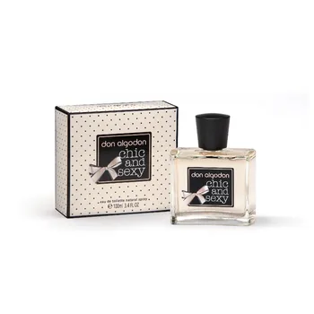 

Don Algodon fragrance "Chic and Sexy", 100 ml, with vaporizer, with box, women colony