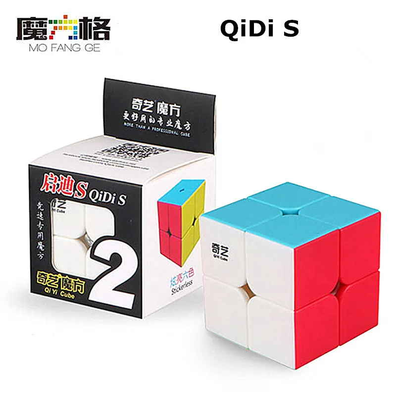 

Qiyi QiDi S 2x2 Speed Cube qidi s 2x2x2 Puzzle Magic cubo qiyi 2x2 Puzzle Toys For Children Speed Cube