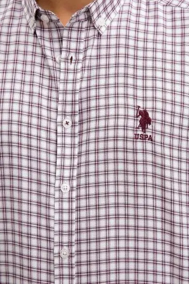 U.S. POLO ASSN. Мужской тканый гомлек - Цвет: Burgundy
