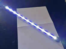 Luces LED impermeables para acuario barra de luz azul/blanco, 19/29/39/49CM, sumergible, lámpara de Clip subacuática, decoración acuática, EU