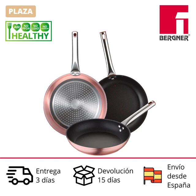 Magefesa K2 red Set Set 2 pans 20-24 cm, induction, non-stick Stone, red, -  AliExpress