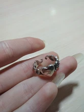 Anillos de dedo de cara sonriente para mujer y niña, sortijas de apertura ajustable de tejido de anillos, joyería con estilo, Punk, Hip Hop, 2021