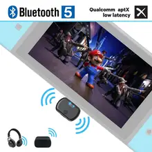 Портативный Bluetooth 5,0 usb type C Aptx аудио передатчик с низкой задержкой беспроводной музыкальный адаптер для nintendo Switch PC Macbook