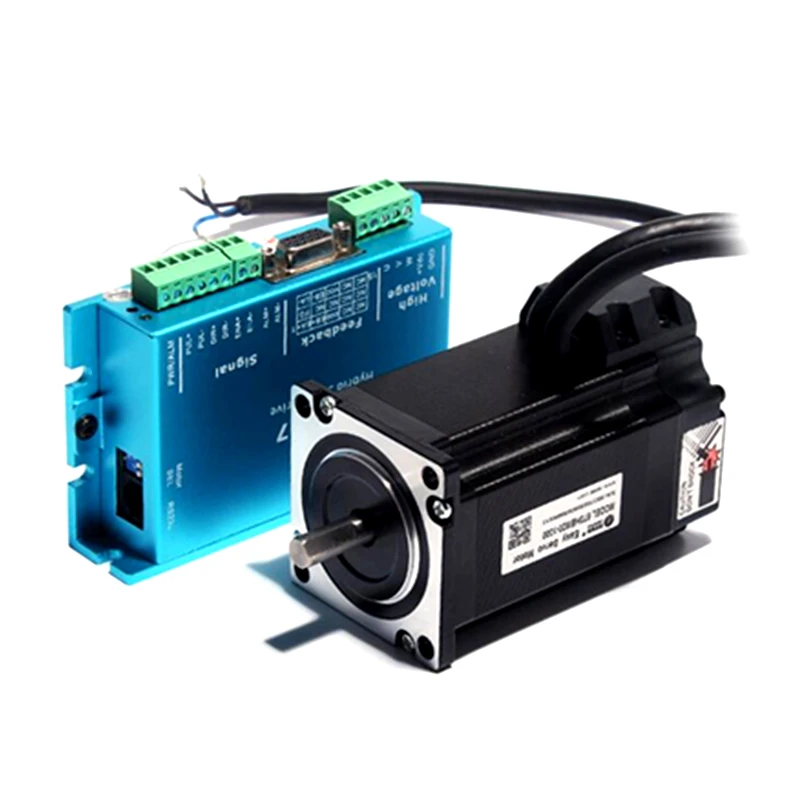 Leadshine HBS507 серводвигатель переменного тока+ 3 фазы 2.0N.m 573HBM20-1000 шаговый двигатель с кодовой линией для машины маршрутизатора