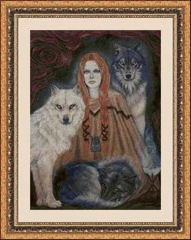 

CROSS STITCH KIT PANDATHREAD MODERN AND SURREAL 33158