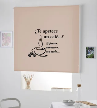 

Blind Iroa with themed corporate/You fancy to cafe! ROLLER BLINDS TRANSLUCENT! (LAND 100X175)