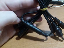 5/10 Uds 5,5x2,1 macho DC macho o hembra conector de Cable para 3528 de 5050 LED de luz de tira