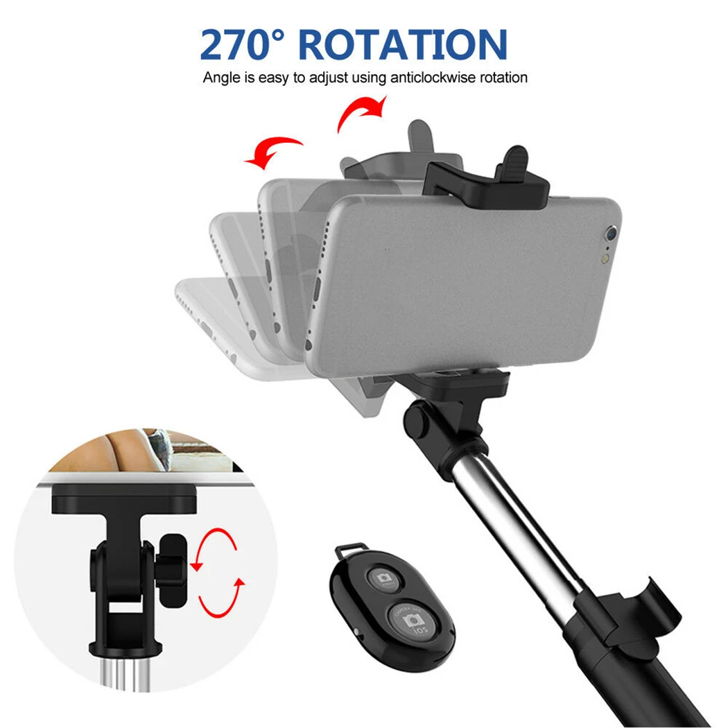 Bluetooth селфи палка штатив тренога с пультом дистанционного управления