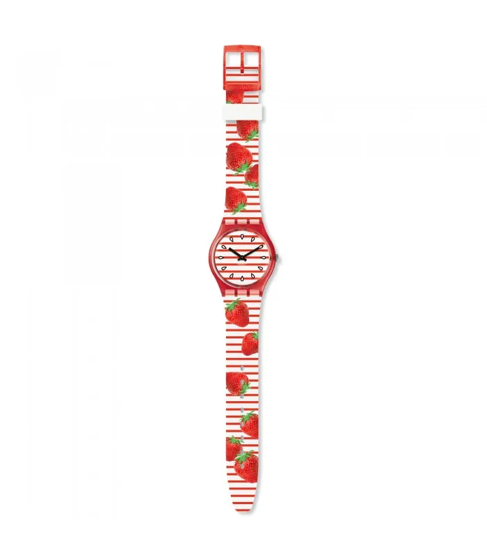 Часы swatch TOILE FRAISEE Originals Gent 34 мм Energy Boost GR177