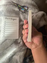 Yoofun-Bloc de notas creativo para la agenda diaria, 50 hojas, para la agenda, suministros escolares, papelería