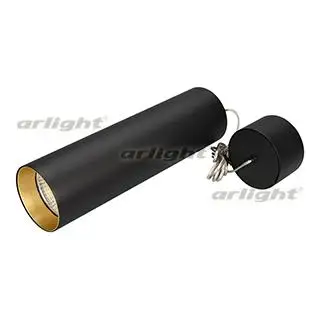 027418 Светильник SP-POLO-HANG-LONG300-R85-15W White5000(BK-GD, 40 deg) ARLIGHT