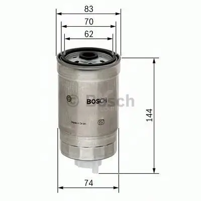 1457434516 bosch сменный топливный фильтр