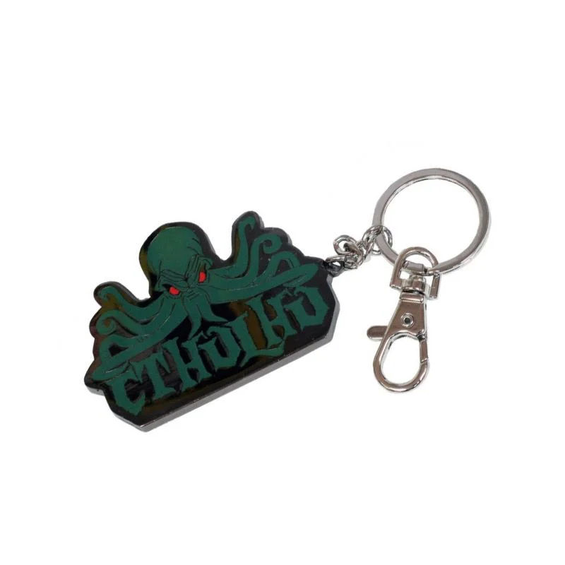 SD Toys Cthulhu металлический брелок с логотипом 7 см