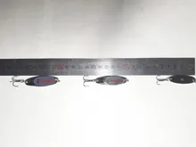 Sequins Spoon Lure Fishing-Hook Pike Hard Baits Bass with Treble 1pcs 3g/60g-Sliver