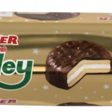 Ulker-Halley-10 штук-покрытый шоколадом-зефир-сэндвич