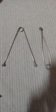 Accesorios esféricos plateados de cabeza de serpiente duraderos, abridor de boca, herramientas de señuelo de agarre de labio, pinza de pescado, dispositivo de desenganche