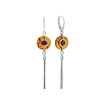 

Silver earrings SUNLIGHT