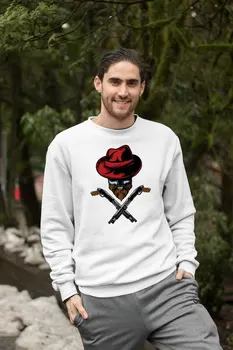 

Angemiel Wear Red Hat Men 'S Rebel Sweatshirt
