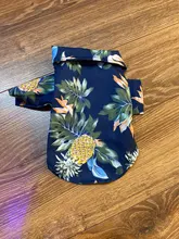 Camisetas de verano para perros, ropa de playa, chaleco para mascotas, camiseta Floral, Hawaiana para gatos pequeños y grandes, Chihuahua