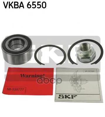 Подшипник Ступицы Колеса(Комплект) | Перед Прав/Лев | Opel/ Vauxhall Adam/ Corsa/ Corsavan 06- Skf арт. VKBA6550