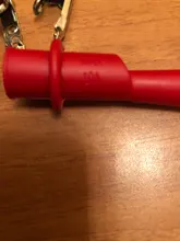 1 Pair Alligator Crocodile Test Clip Clamp For Multimeter Tester Probe New