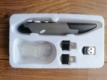 Ratón óptico Universal para ordenador, dispositivo de 2,4 GHz, ajustable, 1600DPI, 4 teclas, inalámbrico, USB, decodificador inteligente