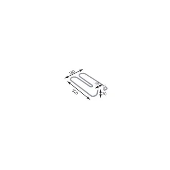 

1000W 230 V CROMOPLANCHA