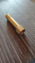 Thread Connector Fitting-Adapter Nipple-Pipe Brass Water-Fuel BSP Male-To-Female Coupler