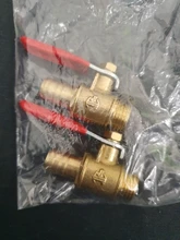Ball-Valve Thread-Joint Fuel-Pipe Hose Barb Water-Oil 1pcbrass Female 12mm for 1/81/21/4