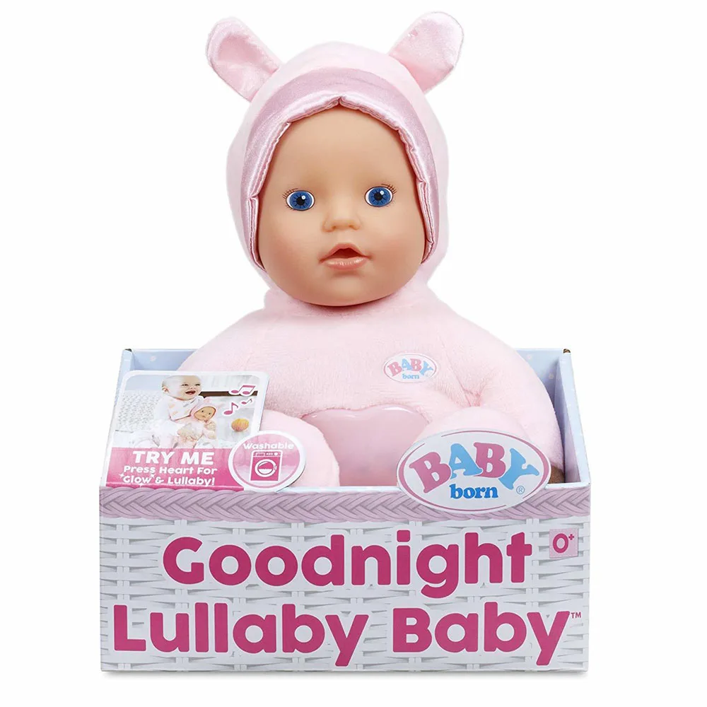 Розовый Кукла Baby Born Спокойной ночи - Цвет: Розовый
