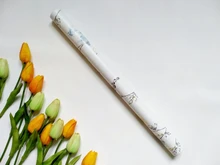 HaoHome Vintage Distressed White Wood Grain Peel and Stick Wallpaper Home Decor