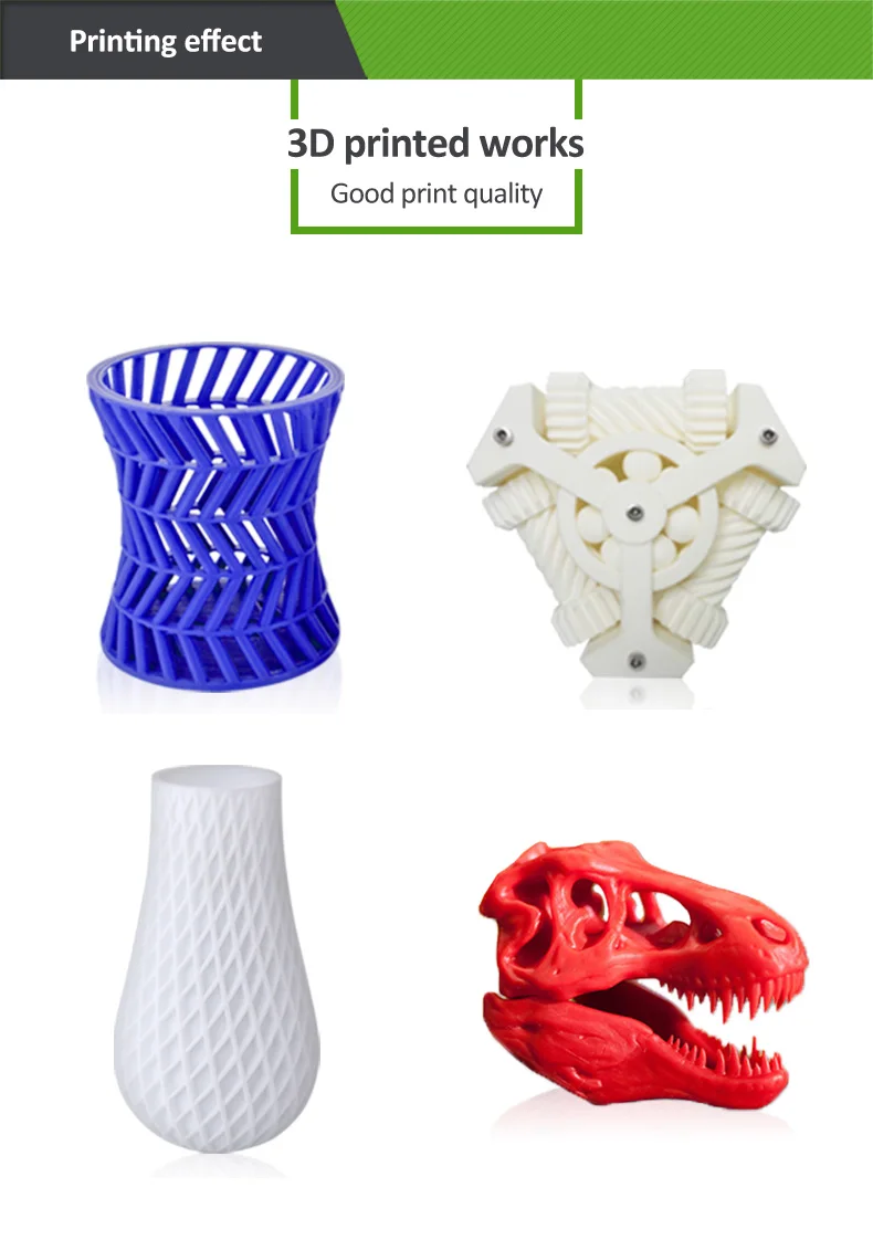 Plavetink 3D-принтеры PLA нити 1,75 мм нити возможна погрешность+/-0,02 мм 1 кг 343 м 2.2LBS 3d печать Материал