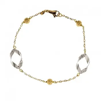 

Women's bracelet Gold yellow and white 803321724444