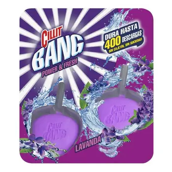 

Cillit Bang WC Power & Fresh Toilet Bowl Clip-On Lavender Tabs (Pack of 2)