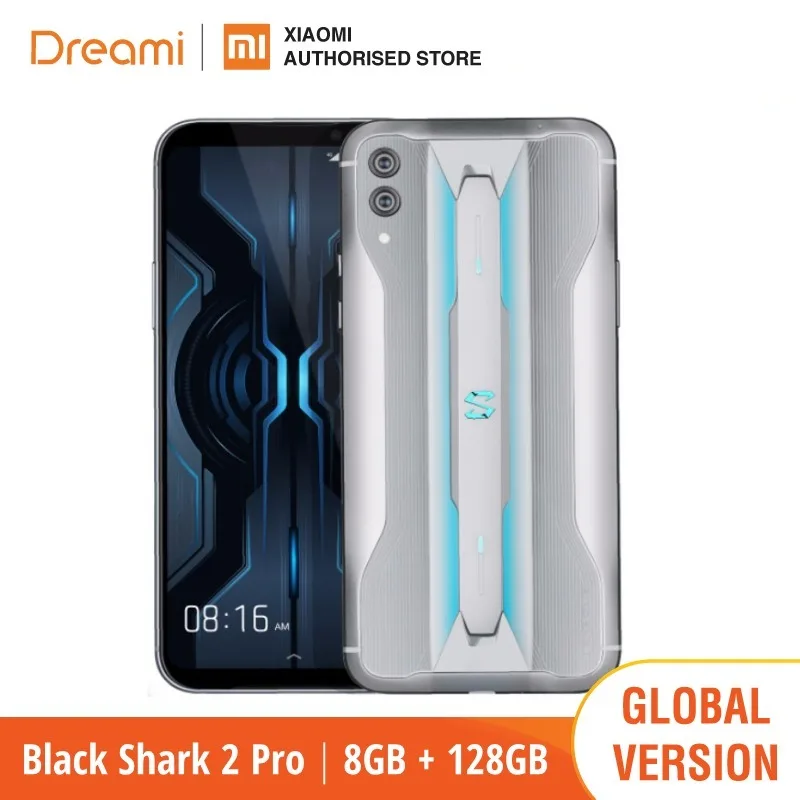 Глобальная Версия Black Shark 2 PRO 128GB ROM 8GB RAM GamingPhone (BrandNew/SealedBox) blackshark2pro blackshark смартфон