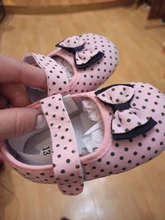Zapatos para bebé recién nacido, suela antideslizante, zapato de cuna con estampado de lunares y lazo, zapatilla de deporte informal para bebé de 3 a 12 meses, 2019